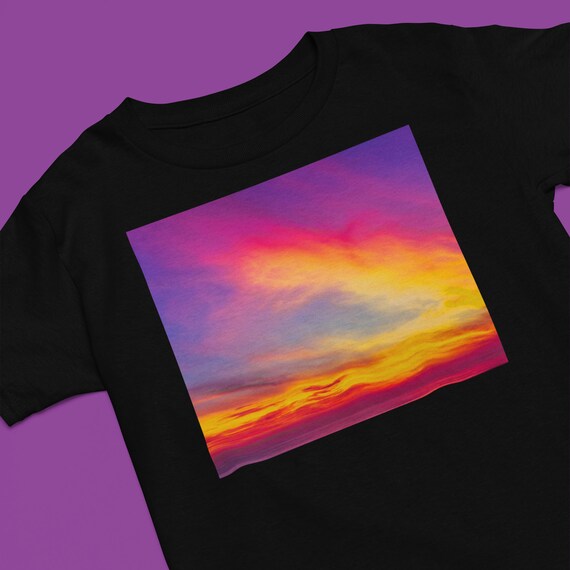 The Calm After the Storm T-shirt With Beautiful Multi-colored