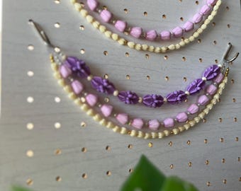 The LEIALOHA Purse Lei - Hula Bag Charm, Crown Flower Bud, Forever Lei (Set of TWO or THREE strands)