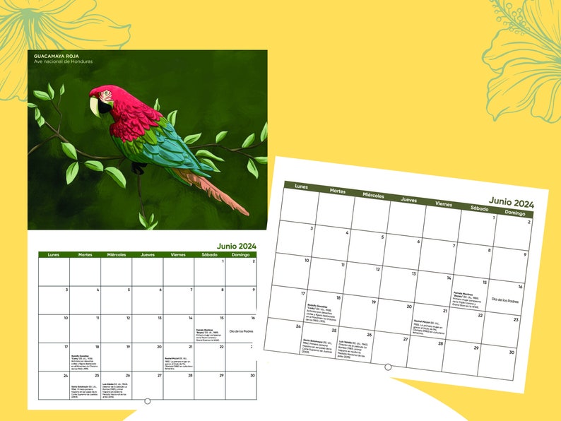 Hispanic Heritage Calendar 2024 Calendario De La Herencia Etsy