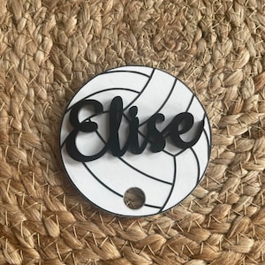 Volleyball Cup Topper. Includes 2 sizes, 1 for the 40oz cup and 1 for the 30oz V2 Tumblers. SVG, Lightburn, DXF and AI File included