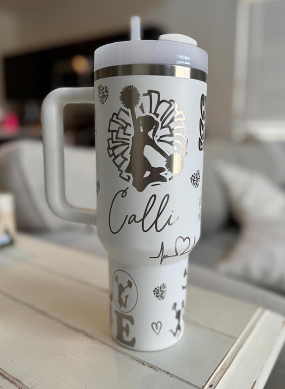 CHEER Female Themed wrap Digital File for laser engraver. Digital file Only. No Physical Product will be shipped. Great Cheerleader Gift.