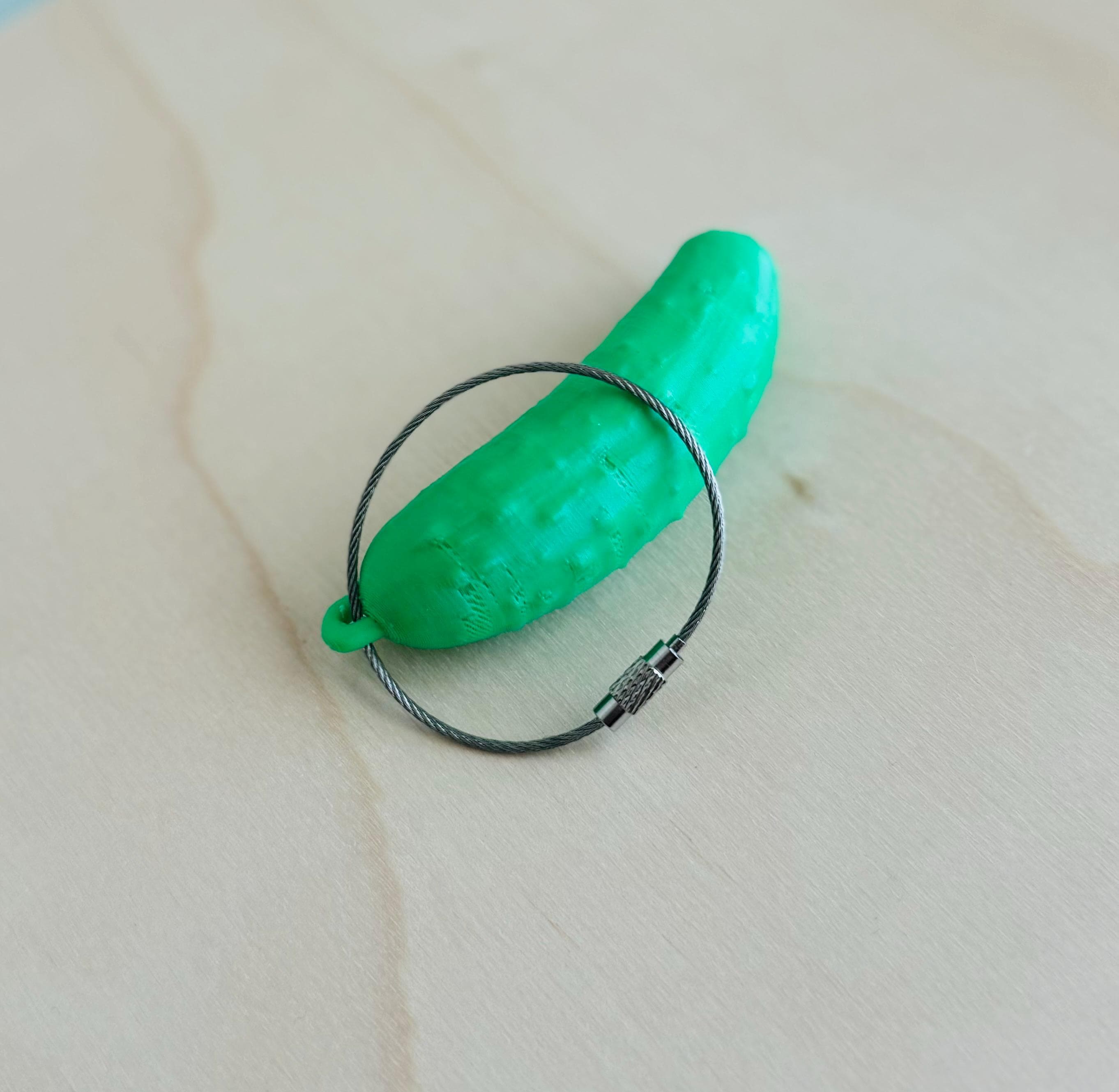 Pickle Keychain. Pickle Lovers Will Love This as Keychain, Backpack Tag ...