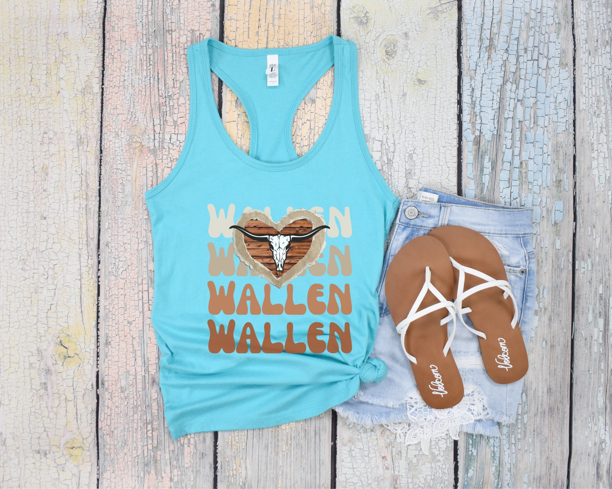 Country Tank Top Country Music Lover Tank Top Western Tank Etsy
