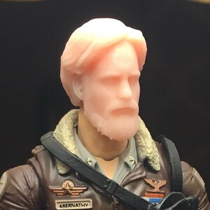 Matt custom 6&quot; 1/12th scale 3D Printed head