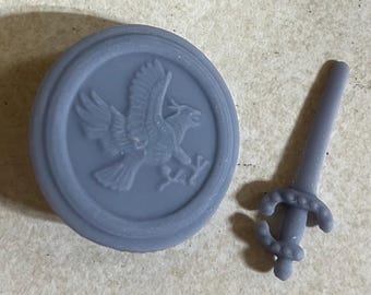 Clash of the Titans Reproduction Shield and Sword combo for 3 3/4 inch figure