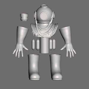 Captain Cutler custom 8" 1/9th scale 3D Printed kit