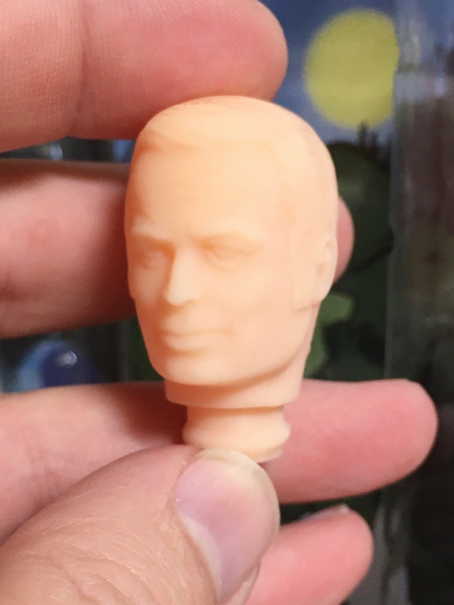 Kenner Six Dollar Man Maskatron Oscar Custom 3D Printed Head for 1/9th ...