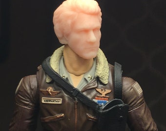 Bill Bixby custom 6" 1/12th scale 3D Printed head