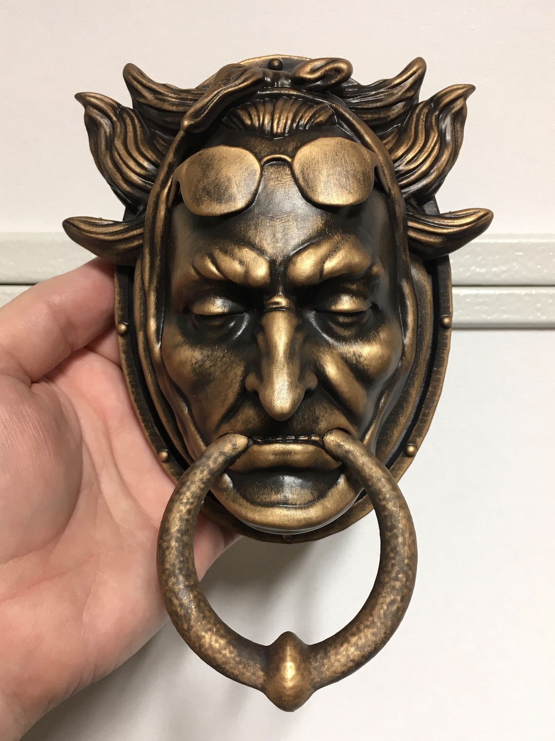 Jacob Marley A Christmas Carol Door Knocker Replica Collectible Antique