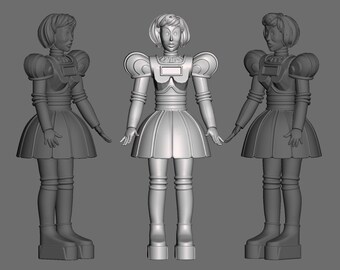 Dott Matrx custom 8" 1/9th scale 3D Printed kit