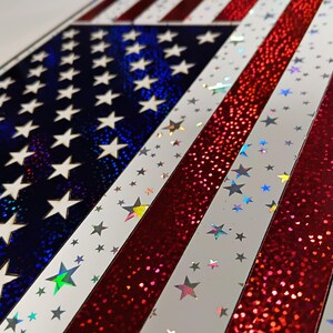 American Flag Bundle: Laser Cut File (SVG and Lightburn) - With Step by Step Video! image 9