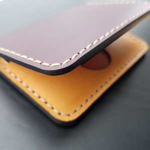 LightBurn Ready SVG Front Pocket Leather Wallet For Laser Engravers image 8