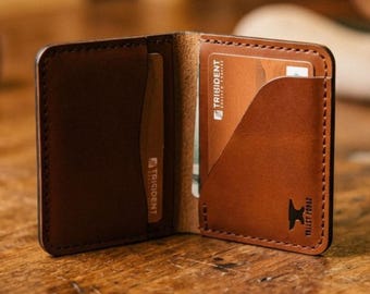 Laser Ready Front Pocket Leather Wallet (SVG, Lightburn)  - With Step By Step Video!