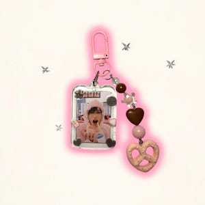 Kpop Exo Kai bear  Keychain double sided