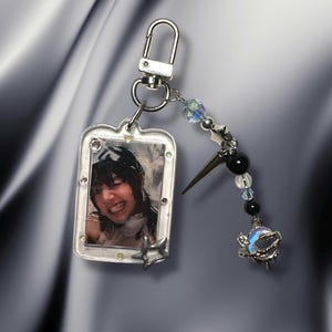 Blackpink Lisa Rockstar Inspired Keychain Double Sided - Etsy