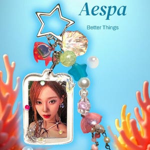 Kpop Aespa Winter Better Things inspired  keychain double sided