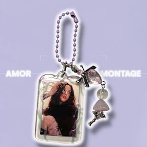 Blackpink Jisoo Amortage inspired keychain