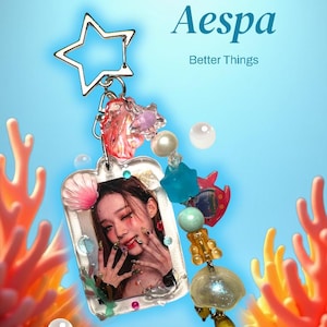 Kpop Aespa Winter Better Things inspired  keychain double sided