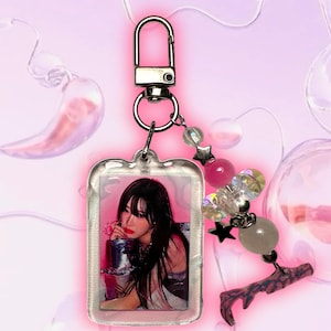 Kpop Aespa Giselle Supernova keychain double sided