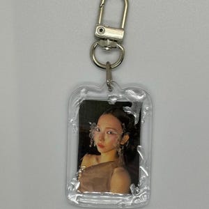 Kpop Aespa Karina Armageddon inspired  keychain double sided