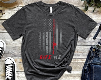 Fishing Shirt, Men Fishing T-Shirt, Fathers Day Fishing T Shirt, Fishing Bite Me Shirt, Fishing Tee, Dad Birthday Gift, Father Day Gift 2023