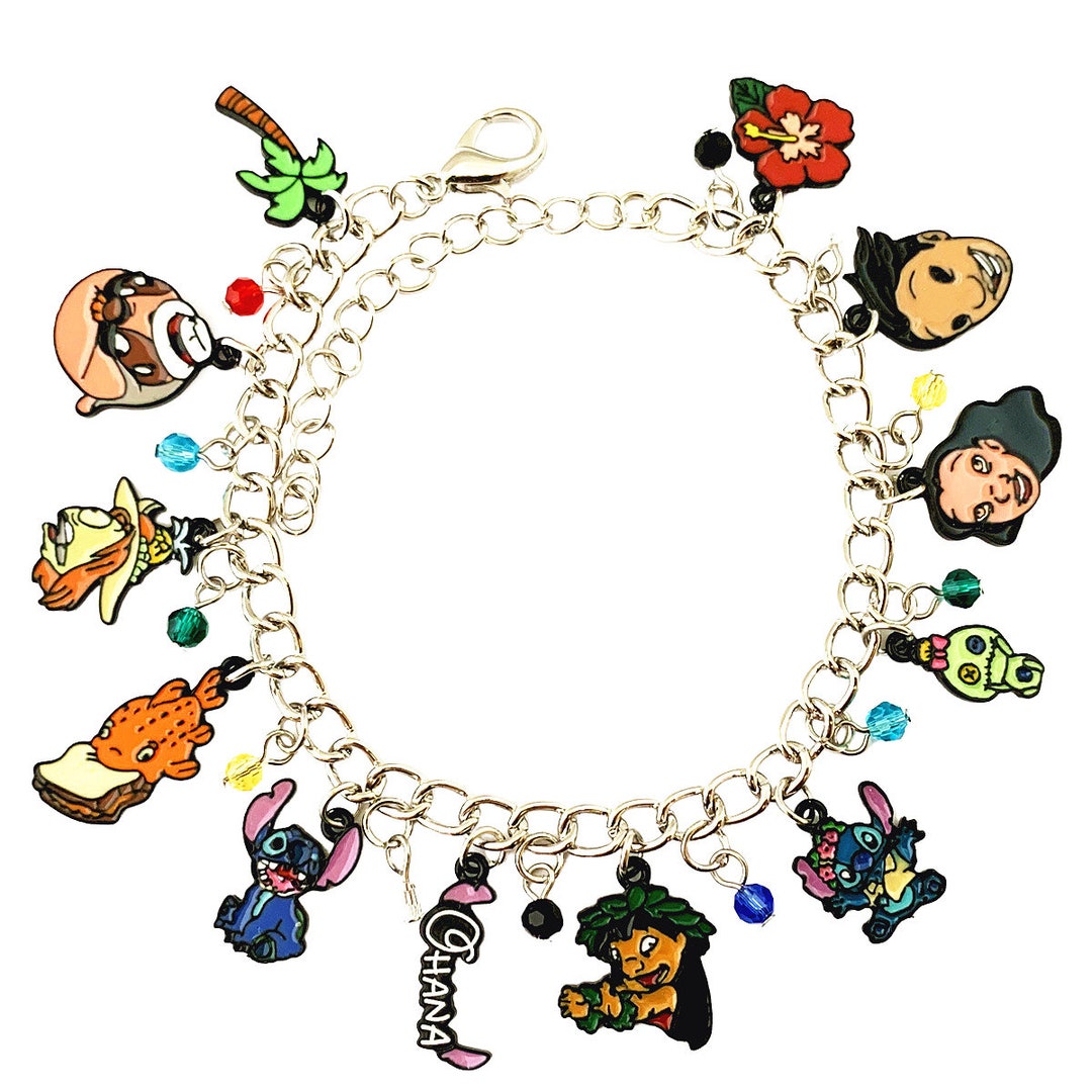 Lilo and Stitch Bracelet or Dangle Earrings Etsy