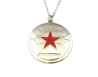 Winter Soldier Keychain, Ornament, or Necklace