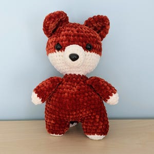 Fox, Crochet Fox, Crochet Animal, Crochet Cute Animal, Handmade Animals, Fox Toy, Cute Animals, Handmade Toy, Animal, Crochet, Cute Fox,