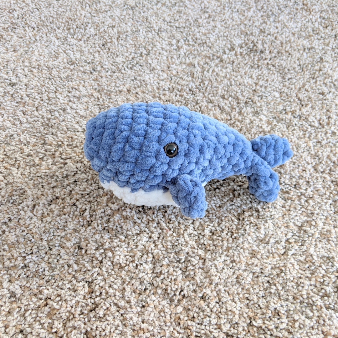 Creative Co Op Floral Plush Whale main image 1