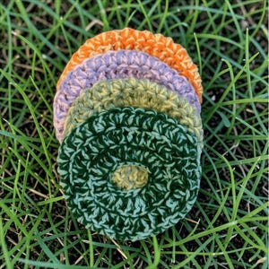 Crochet Frisbee, Handmade, indoor game