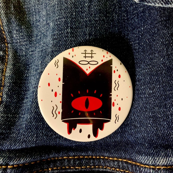 Cult of the Lamb Evil Crown - Pinback Button