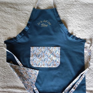 Personalized kitchen apron