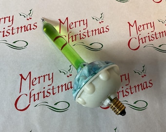 Reproduction de la lampe à bulles d'huile C6 - Tube vert