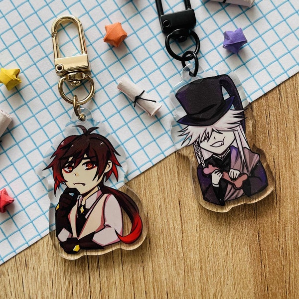 Undertaker/Zhongli Acrylic Keychain