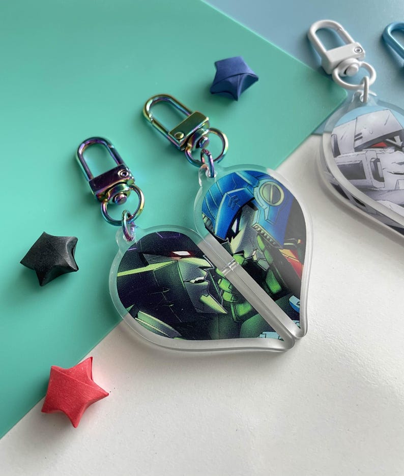 Tfp Keychains TF Meg & Op Matching Keychains - Etsy