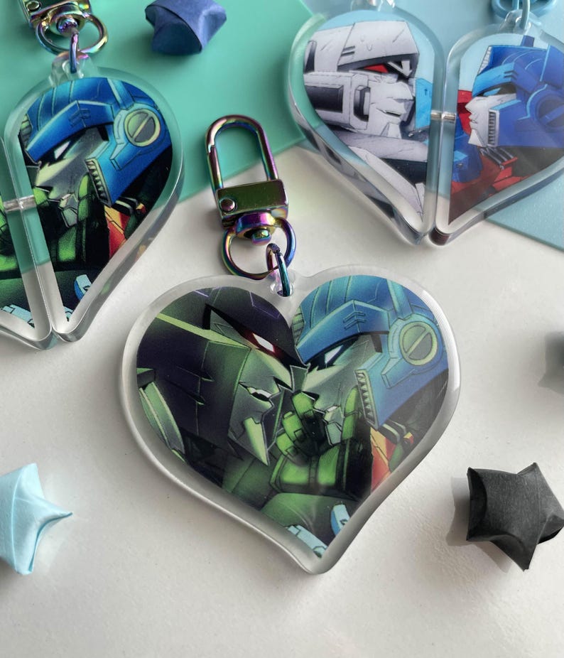 Tfp Keychains TF Meg & Op Matching Keychains - Etsy