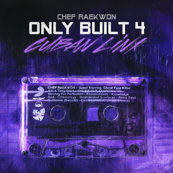 thumbnail image 2 of Raekwon 'Only Built For Cuban Linx' Wu-Tang Patch - Iron-On - 90s Vintage Style 2 of 3