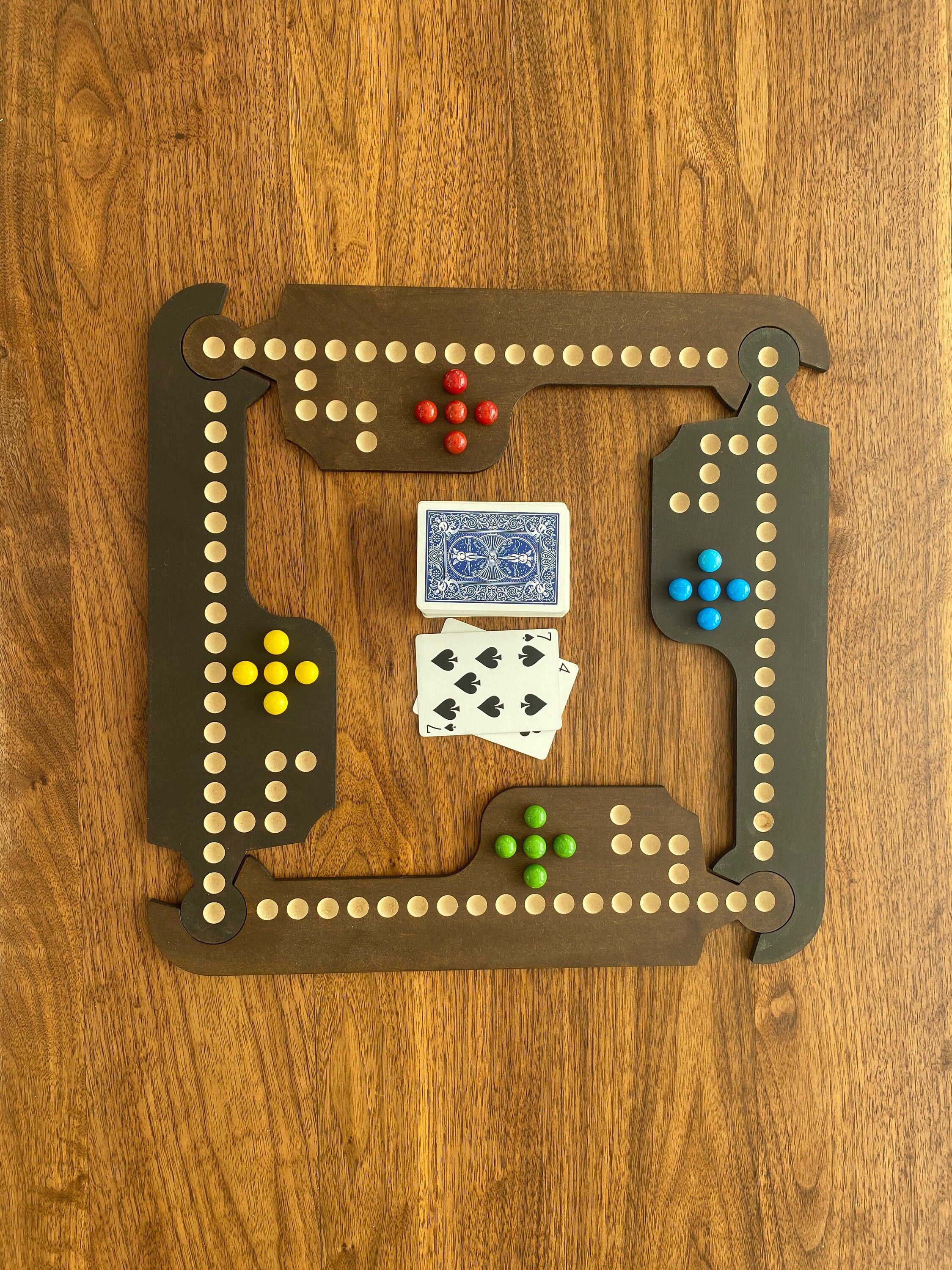 Jokers and Marbles Board Game - Etsy
