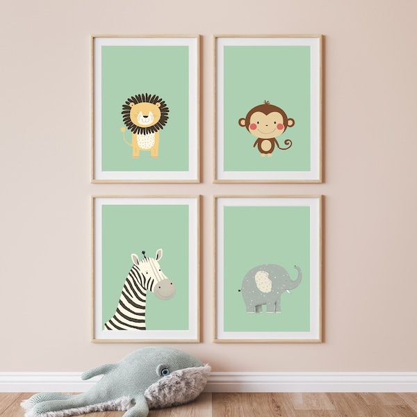 Mint Green Nursery Etsy