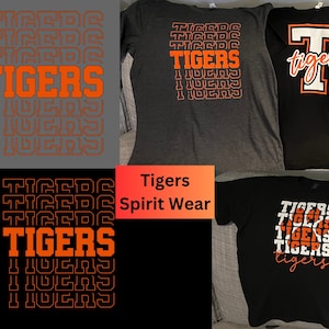 Tigers Spirit Wear Shirts