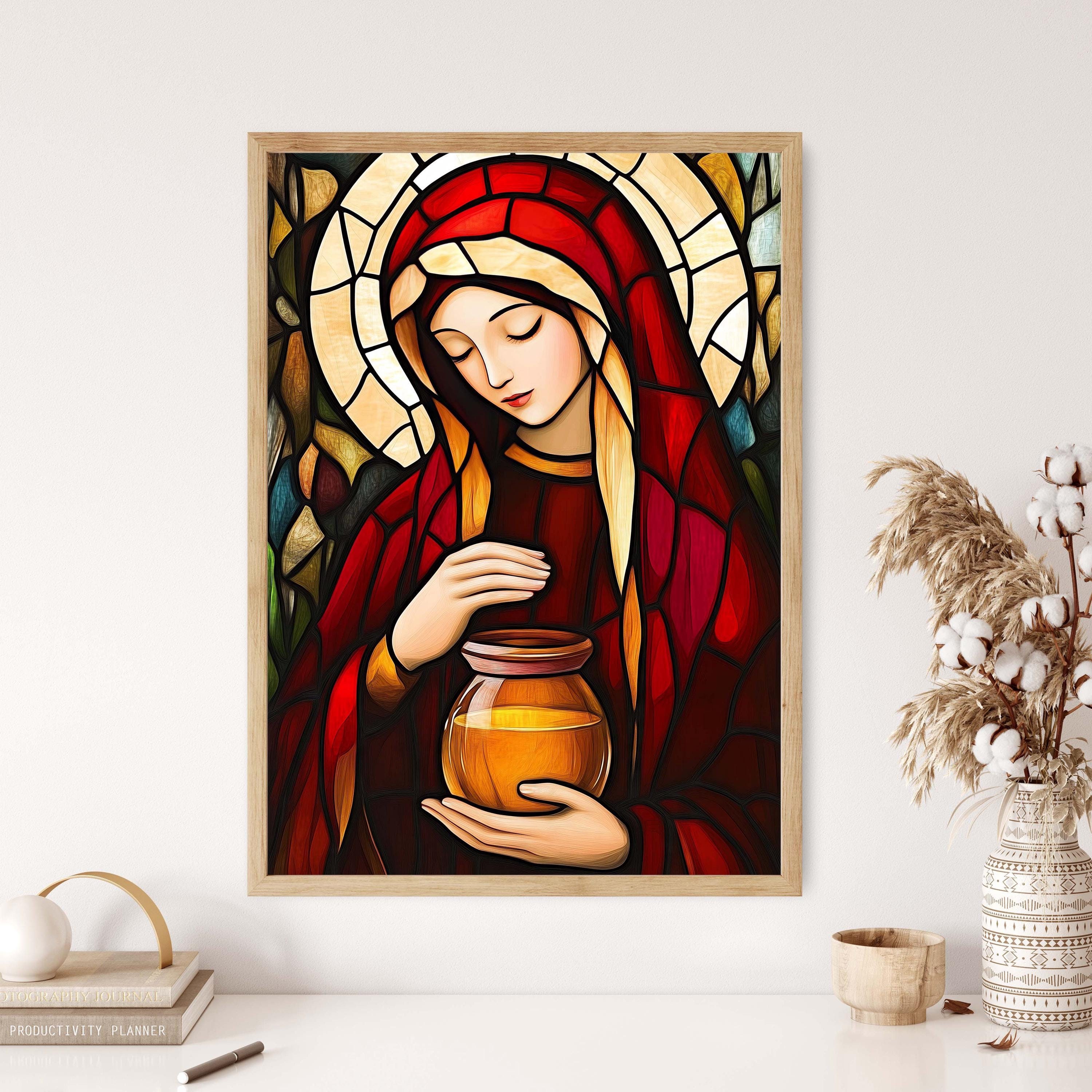 Figurine Suspendue - Buste De Femme Magdalena - Déco Murale