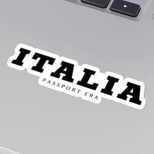 Italia Passport Stickers, Italy Sticker, Passport Era, Travel Sticker, Travel Journal, Travel Journal Stickers, Travel Stickers