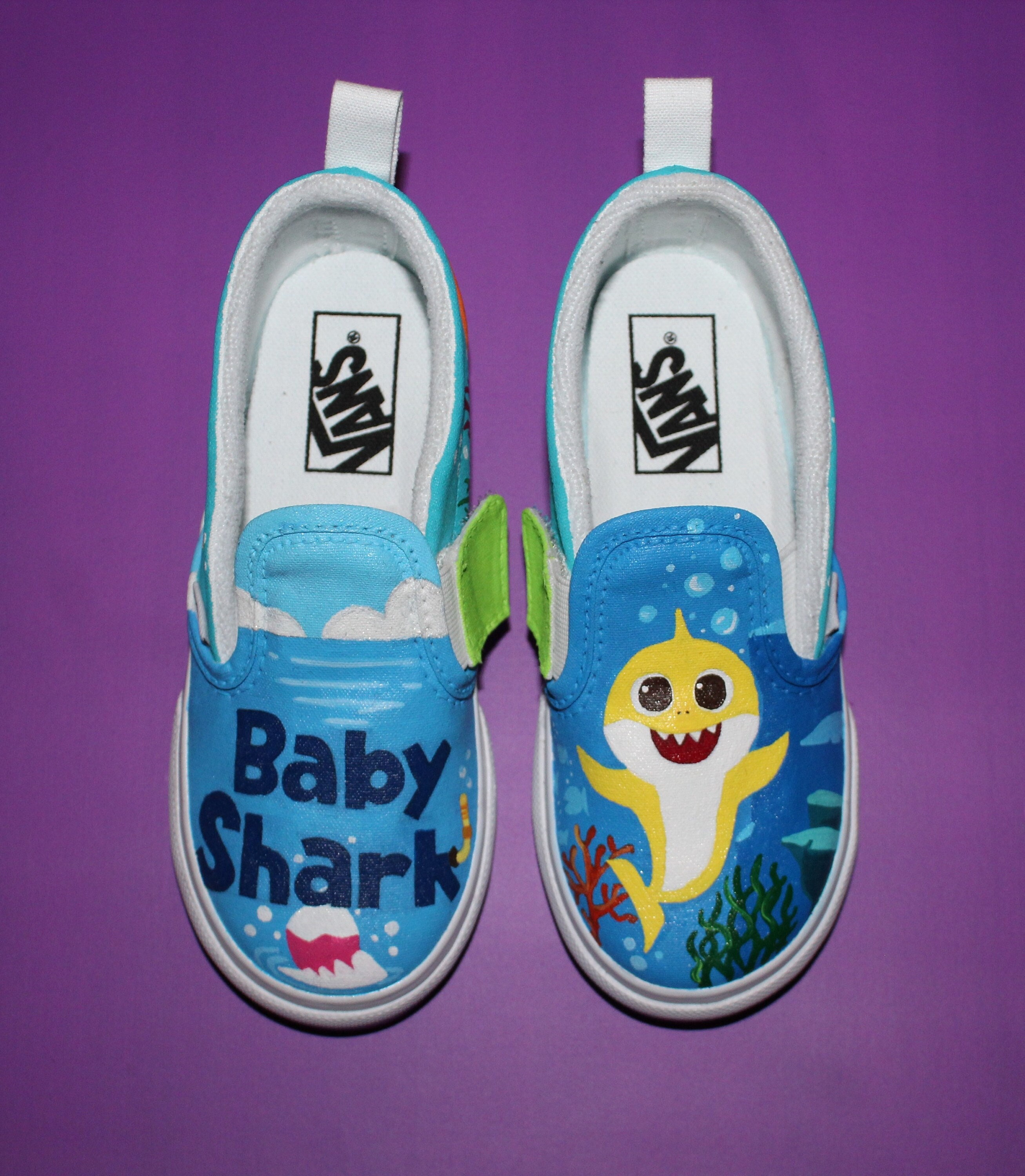 Baby shark vans shoes sale