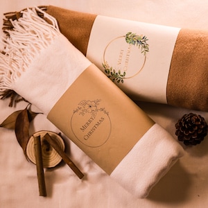 Scarf Customized  for party favors, Wedding favor Shawl in Bulk, Bridal Shower Favors, Baby Shower Favors