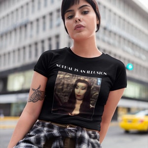 Normal is an Illusion Shirt, Morticia Addams Shirt, Horror Goth Queens Shirt, Addams, Halloween T-shirt, Gothic, Spooky, Coven, Witch Vibes