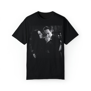 Morticia and Gomez Addams Shirt, Halloween T-shirt, Gothic, Spooky, Coven, Witch Vibes, Dark Romance Gift, Smut, Couple goals, eternal love