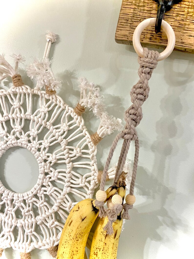 Macrame Banana Hangers Etsy