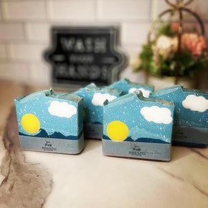 SCENTED SOAP, SKINCARE Soap, Moisturizing Soap, Vegan Eco Friendly Gentle Bar Soap with Cashmere Scent Body Care Products