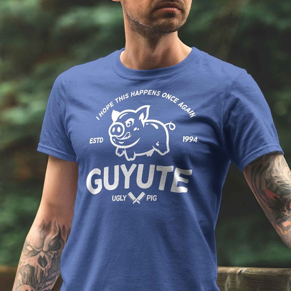 Camisa Guyute Phish, camisa inspirada en phish, camiseta de manga corta, camisa de cerdo divertida, camisa de animales, camisa amante de los animales, Guyute A