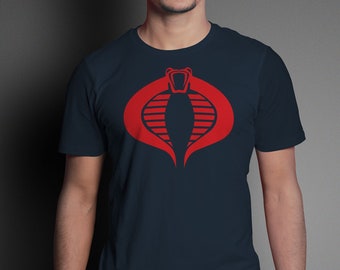 Cobra Gi Joe Logo Shirt - Unisex Grafik T-Shirt